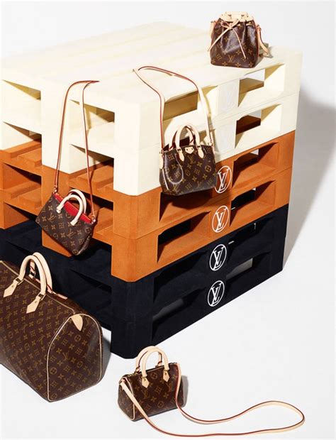 Louis Vuitton Nano Bag Collection .